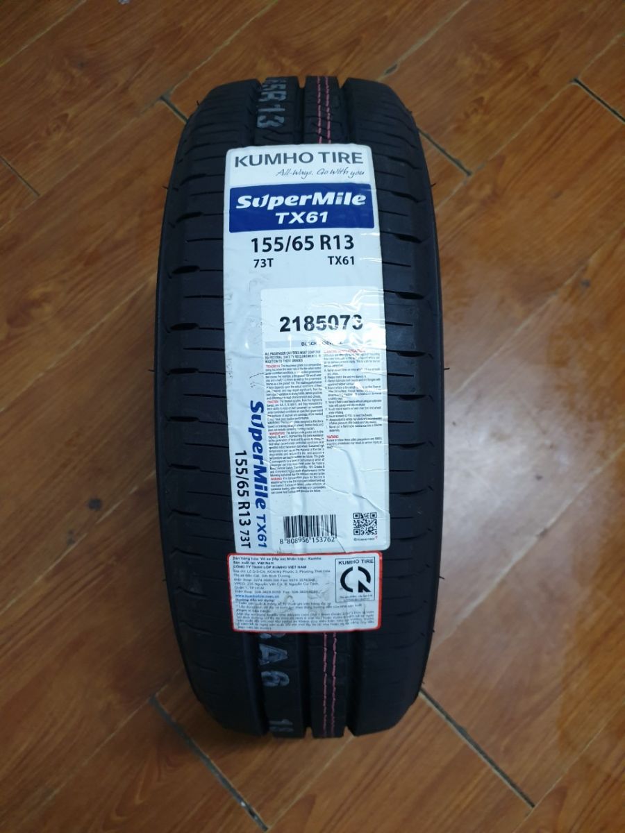 L p t 155 65R13 Kumho SuperMile TX61 Th ng hi u l p xe cao